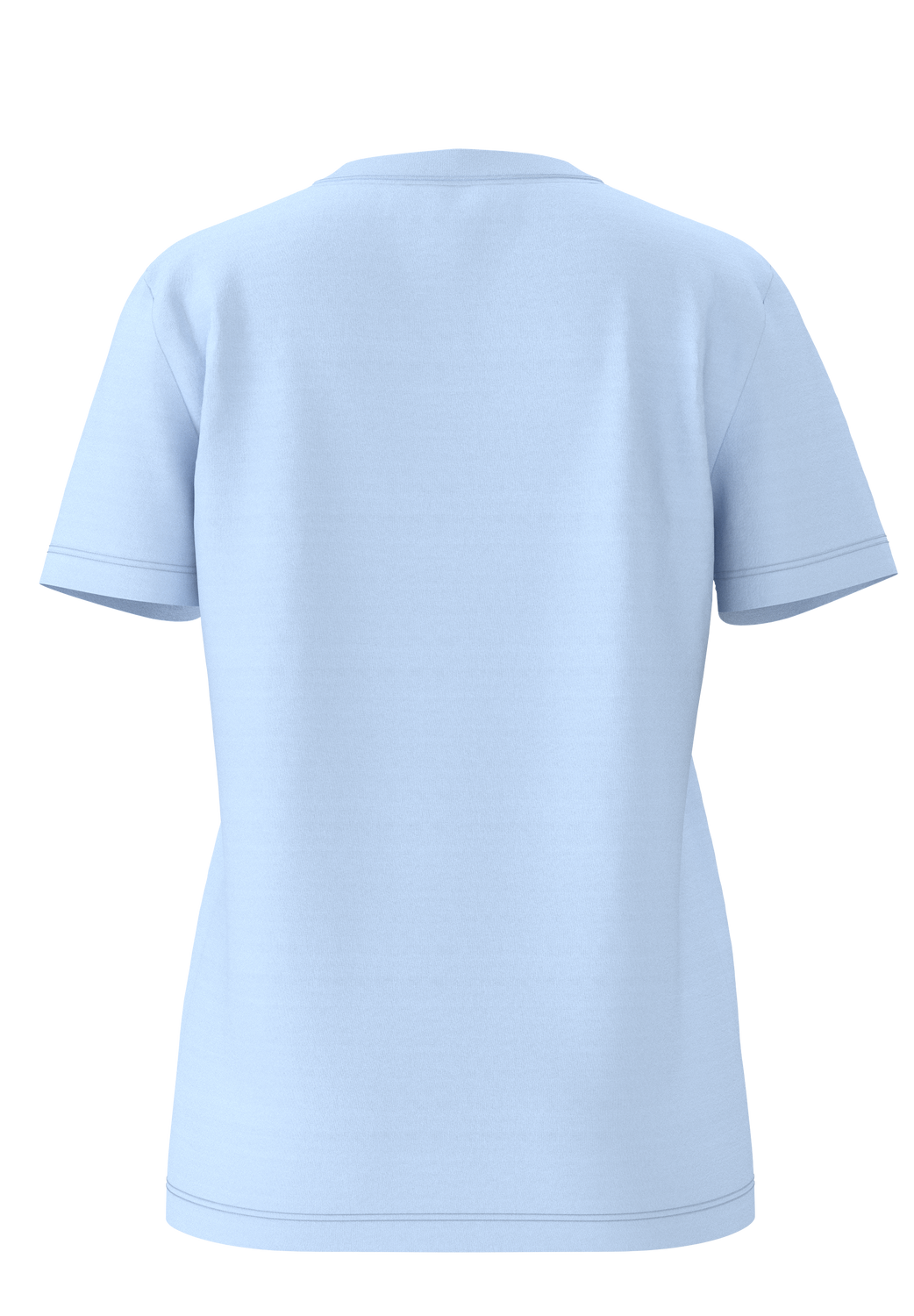 SELECTED FEMME - MY ESSENTIAL T-Shirt - Cashmere Blue